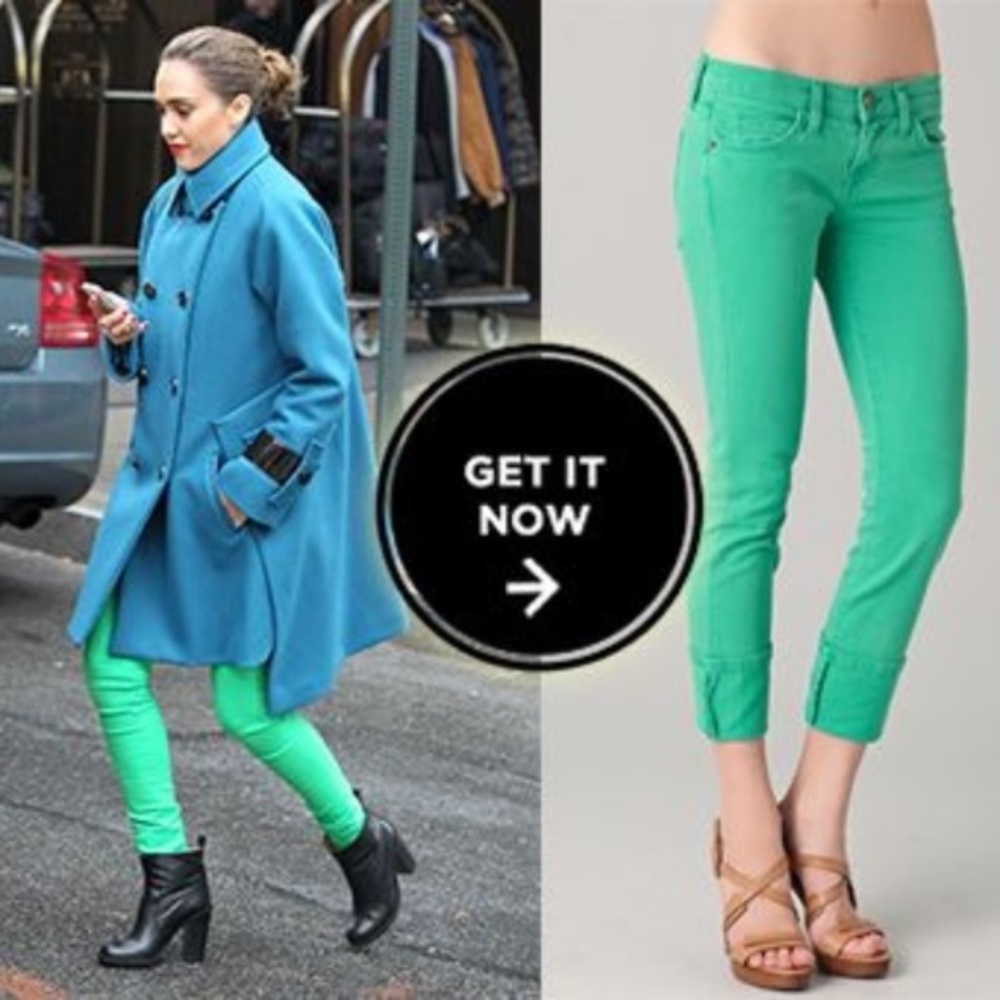 CURRENT/ELLIOTT Faded Alpine The Stiletto Jeans B4 - Picture 1 of 8